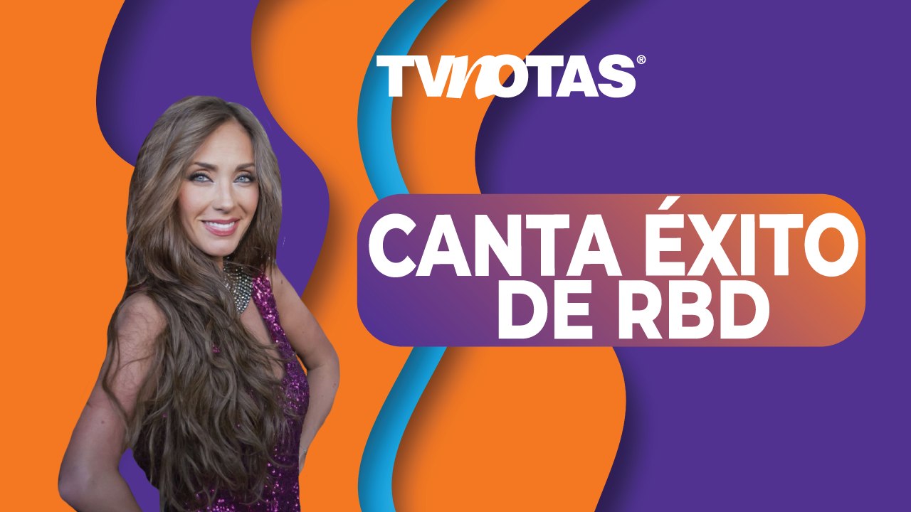 Anahí canta a capella y confesión de su hijo le...