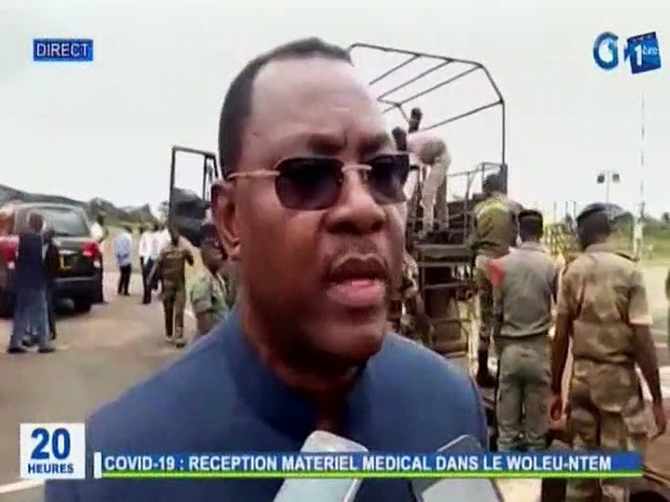 Covid 19 - Réception matériel médical dans le Woleu-Ntem