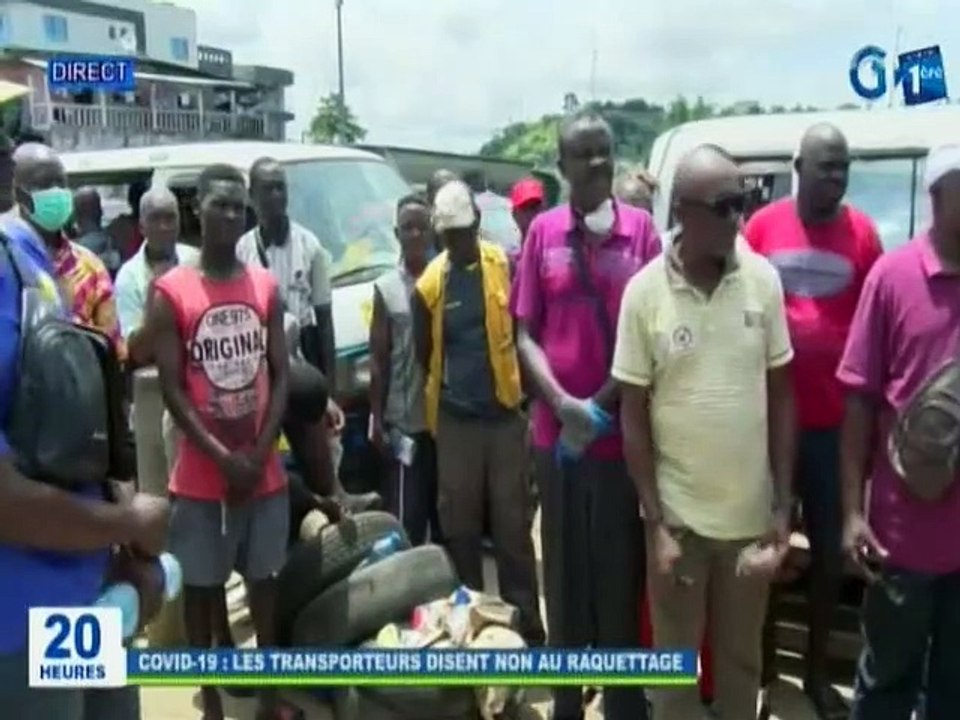 RTG/Covid 19 - Les transporteurs disent non au racket