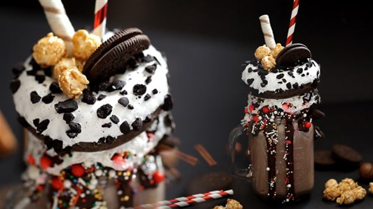Lust auf süß? gönn dir einen oreo milkshake!
