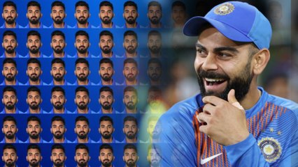 ICC's new challenge: Can u spot Kohli in KL Rahul's sea?