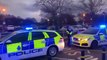 Police applaud NHS workers at Chesterfield Royal Hospital
