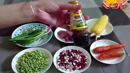 Cách Làm CƠM LƯỜI HẠNH PHÚC | CƠM TRỘN THẬP CẨM | CƠM TRỘN NGŨ SẮC Đầy Dinh Dưỡng