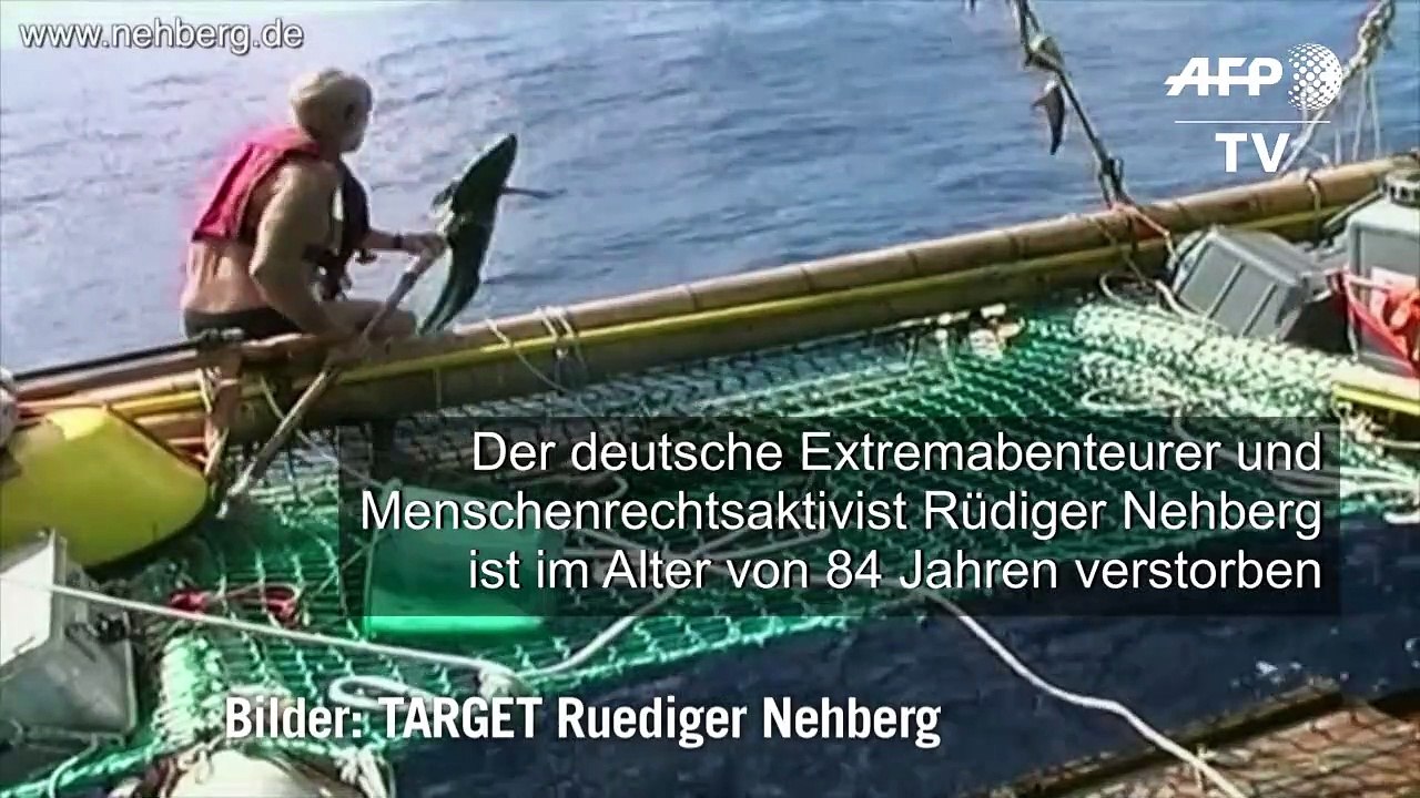 Extremabenteurer und Aktivist Rüdiger Nehberg ist tot
