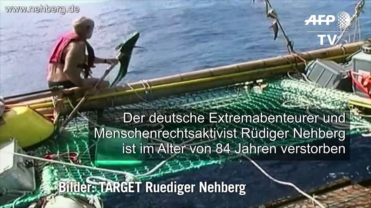 Extremabenteurer und Aktivist Rüdiger Nehberg ist tot