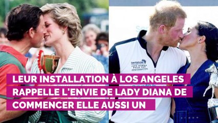 Meghan et Harry : pourquoi le couple suit les traces de Lady Diana en Californie