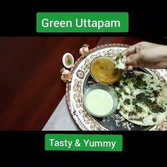 Green Uttapam | How to make Uttapam at Home | Quick and Easy Uttapam | Sundaikai Hotels
