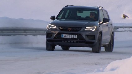 The CUPRA Ateca Limited Edition in the Swiss Alps