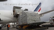 Coronavirus: 5.5m masks arrive in France from China
