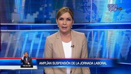 Amplían suspensión de la jornada laboral
