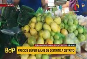 Largas colas para ingresar al mercado itinerante “De la chacra a la olla”