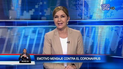 Emotivo mensaje contra el coronavirus desde la Virgen del Panecillo