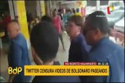 Coronavirus: presidente de Brasil pasea por las calles del distrito Federal