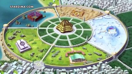 كرتون أبطال الكرة الفرسان الحلقة 22 - افتتاح البطولة النهائية