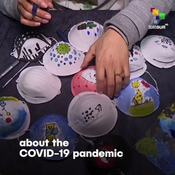 Palestinian Artists Are Painting N95 Respirator Masks