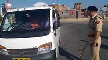 मैनपुरी: पुलिस अधीक्षक ने सवारी भरकर ले जा रही डग्गामार वाहन को किया सीज