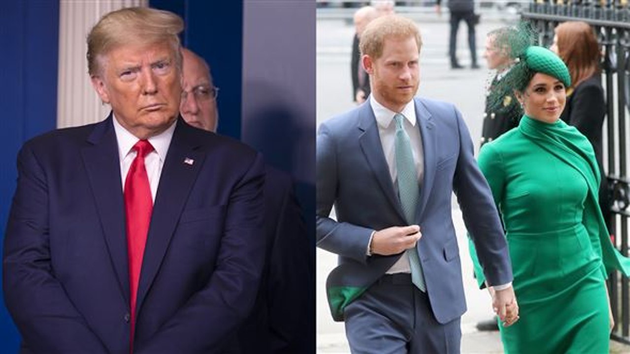 Trump schürt Konflikt mit Harry & Meghan