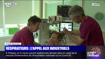 Coronavirus: la crainte d'une pénurie des respirateurs