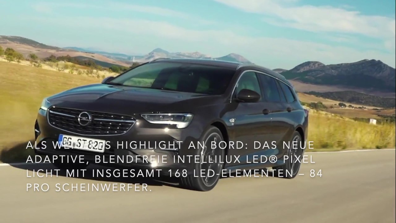Neuer Opel Insignia IntelliLux LED® Pixel Licht