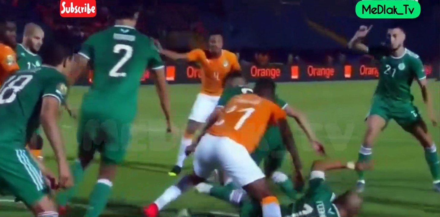 مباراة الجزائ الكوت ديفوار 2019 الاشواط الاضافية+ الترجيح -- algerie vs cote d'hivoir  2019