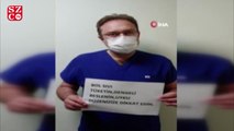 Sadi Konuk Hastanesi çalışanlarından vatandaşlara çağrı
