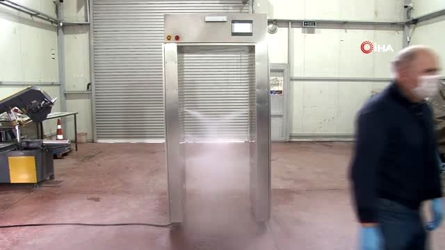 5 litre dezenfektan bin kişiyi dezenfekte ediyor