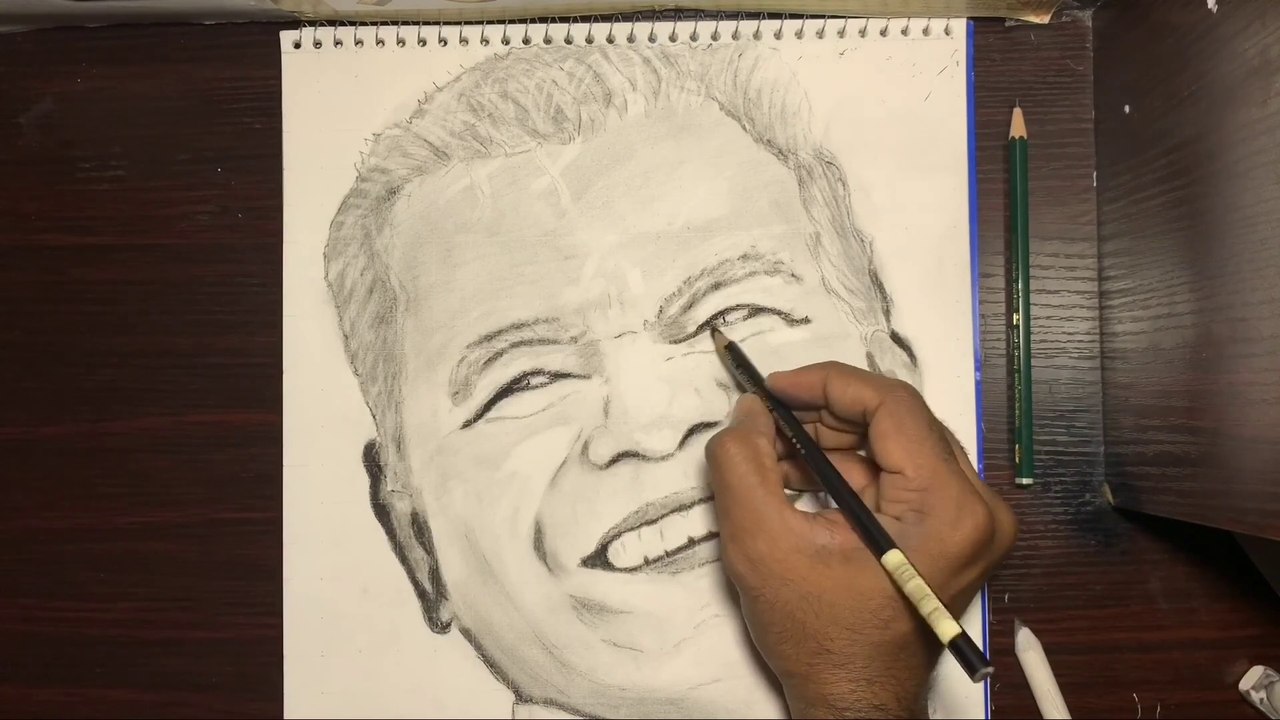 R Nallakannu Pencil Art l Speedup Pencil Sketch l5 l Suresh Marikannan l Its for you l 31/03/2020 l1080p