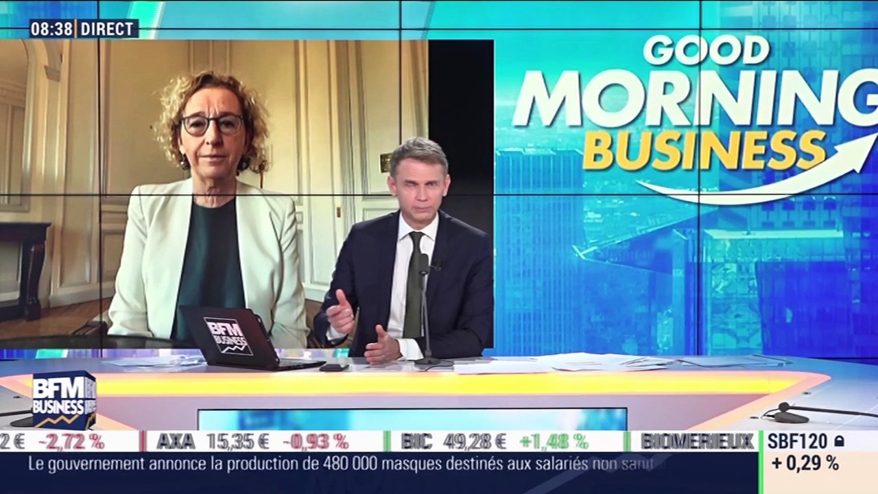 Muriel Pénicaud (Ministère du Travail) : Reprise du travail, dans quelle condition sanitaire ? - 31/03