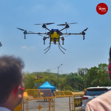 Drones brought into action to control the spread of coronavirus