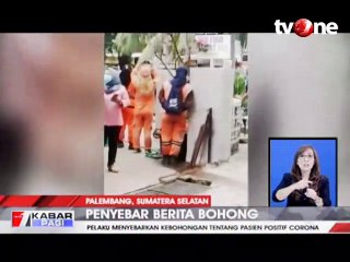 Sebar Hoax Corona, Juru Parkir di Palembang Dibekuk