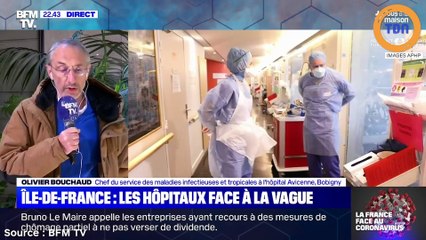 "Il faudra que le confinement soit levé de façon progressive" selon le Pr Olivier Bouchaud