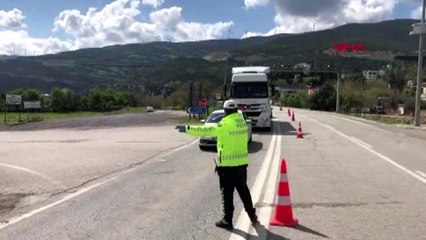 GAZİANTEP Nurdağı'nda koronavirüs kontrolü