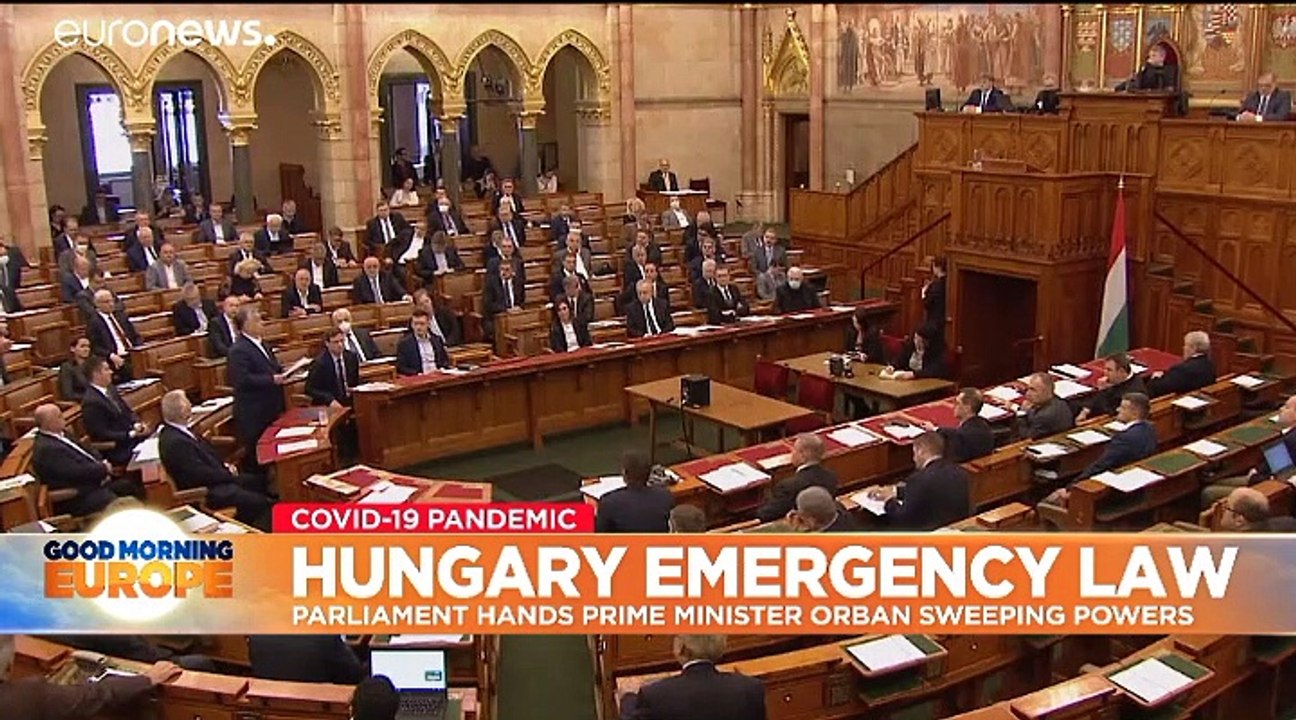 Hungary's Viktor Orban handed sweeping new powers with COVID-19 law