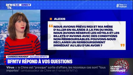 Pouvons-nous réclamer le remboursement immédiat d'un billet d'avion au lieu d'un avoir ?