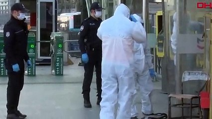 Ateşi çıkmayan İranlı hırsızlık şüphelisi, öksürerek polisten kurtulmaya çalıştı