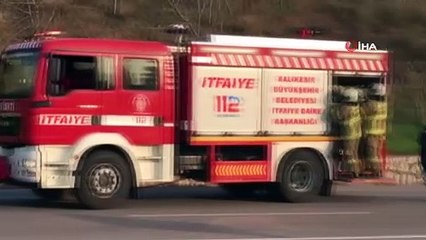 - Kargo kamyonu seyir halindeyken alev alıp yandı