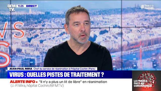 Jean-Paul Mira: Ça fait trente ans que je fais de la réanimation, je n'ai jamais vu des patients se comporter comme ça