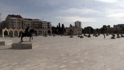 Meydanlarda koronavirüs sakinliği yaşanıyor - ŞANLIURFA