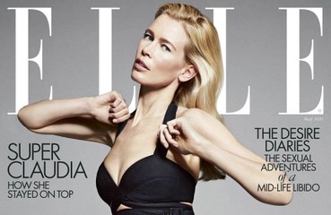 Claudia Schiffer hired security guards for her underwear