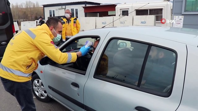 Polis, jandarma ve sağlık ekipleri korona virüs denetimi yaptı