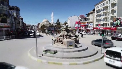 Meydanlarda 'Koronavirüs sessizliği' - drone - VAN