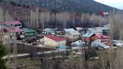 Gümüşhane’de 165 kişinin yaşadığı köyde karantina devam ediyor