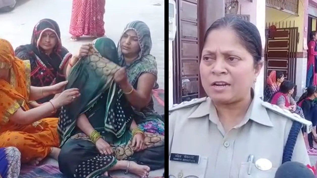 आगरा: फांसी के फंदे पर लटका मिला पति-पत्नी का श...