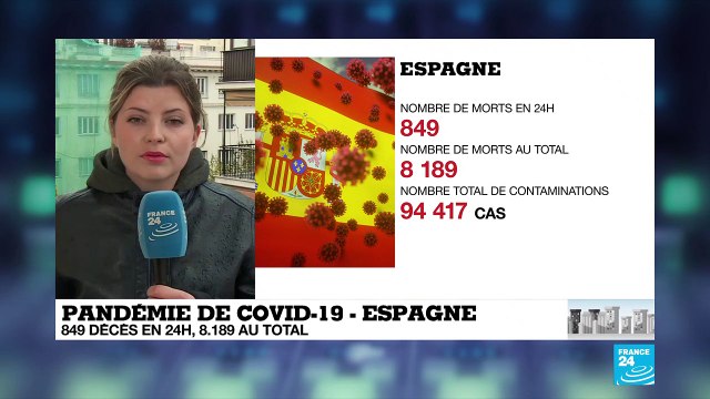 Coronavirus : En Espagne, le nombre de morts à nouveau en hausse avec 849 décès en 24 heures