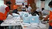 Distribucion de tiendas de campaña en Filipinas