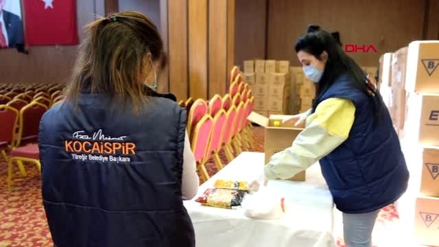 ADANA Yüreğir Belediyesi'nden 3 bin 500 aileye gıda desteği