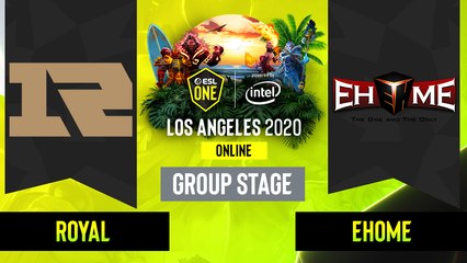 Dota2 - Royal Never Give Up vs. EHOME - Game 3 - Group Stage - CN - ESL One Los Angeles