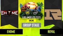 Dota2 - Royal Never Give Up vs. EHOME - Game 2 - Group Stage - CN - ESL One Los Angeles