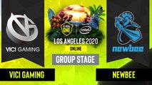 Dota2 - Newbee vs. Vici Gaming - Game 1 - Group Stage - CN - ESL One Los Angeles