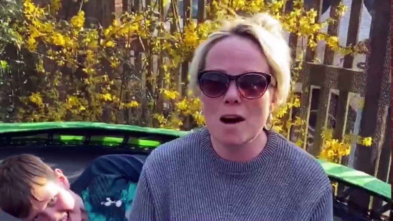 Caring teachers sing Friends theme tune in vide...
